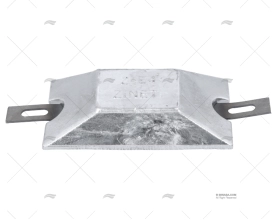 ANODO ZINCO PIASTRA PIRAMIDE 2kg. ZINETI