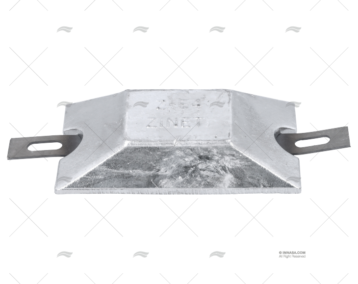 ANODO ZINCO PIASTRA PIRAMIDE 2kg. ZINETI