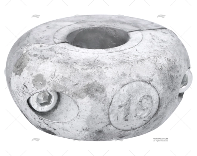 ANODO MAGNESIO COLLARE ASSE 19mm