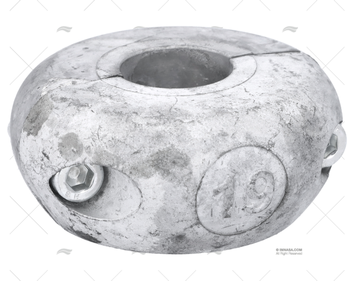 ANODE MAGNESIUM COLLARIN PLAT AXE 19mm