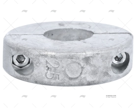 ÂNODO ZINCO ANEL  25mm PLANO GUARDIAN