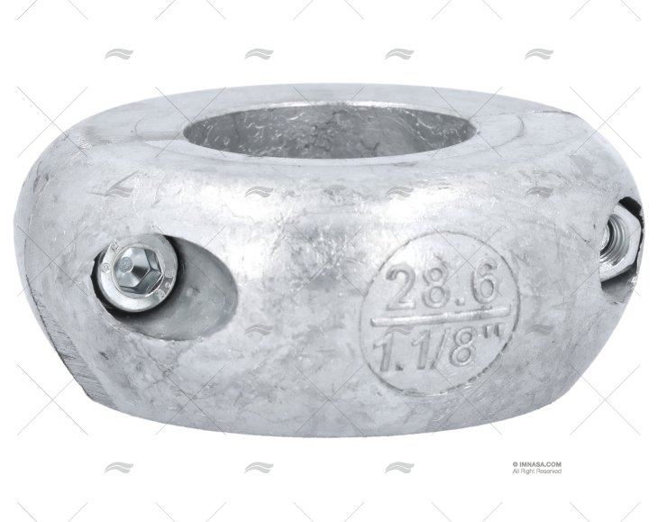 ANODO ZINCO COLLARE  28.6mm TECNOSEAL