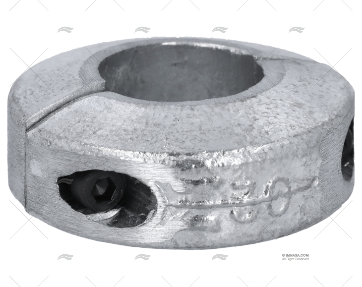 ANODO ZINCO COLLARE  30mm PIATTO ZINETI