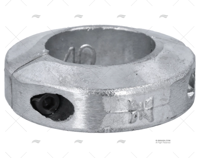 ANODO ZINCO COLLARE  40mm ZINETI
