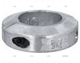 ANODO ZINCO COLLARE  40mm ZINETI