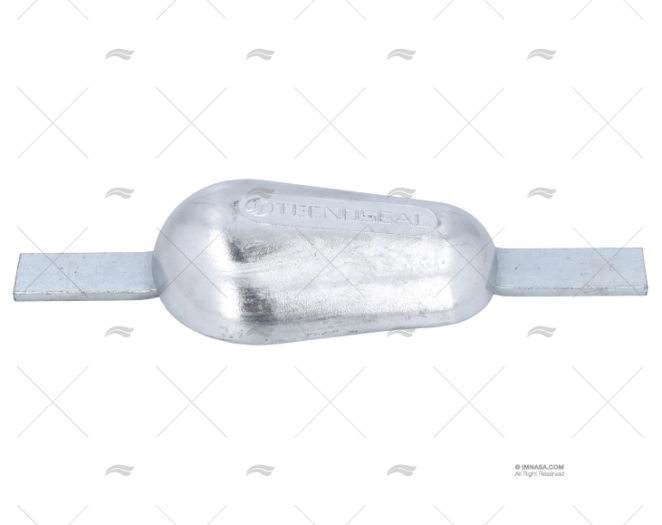 ANODO ZINCO OVALE 1,8kg DA SALDARE TECNOSEAL