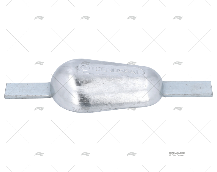 ZINC OVAL FISH ANODE W/PLATE 1,8kg