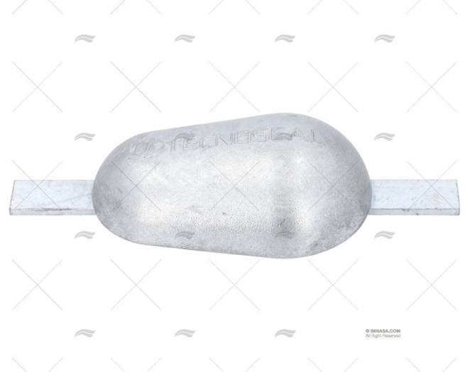 ANODO ZINCO OVALE 1 kg  SALDABILE TECNOSEAL