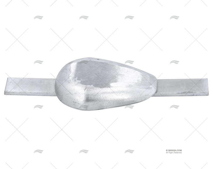 ANODO ZINCO OVALE 1kg   SALDARE GUARDIAN