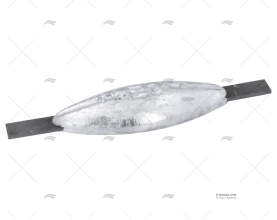 ÂNODO ZINCO PEIXE  1 kg  SOLDAR ZINETI
