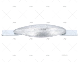 ÂNODO ZINCO PEIXE 1 kg  SOLDAR IMNASA TECNOSEAL
