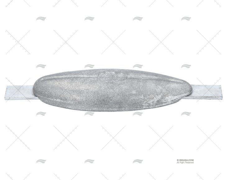 ÂNODO ZINCO PEZ 2,5kg SOLDAR TECNOSEAL