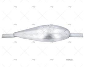 ÂNODO ZINCO PEIXE 3,2kg SOLDAR GUARDIAN