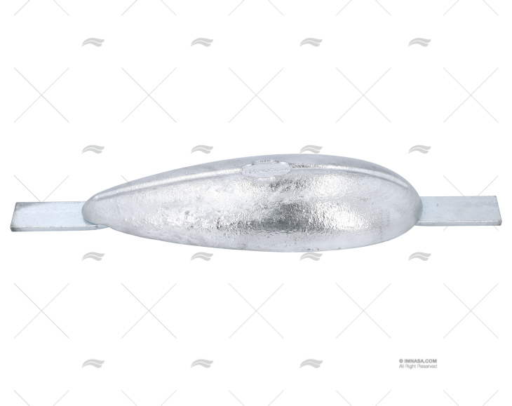 ANODO ZINCO PESCE 5 kg  SALDARE TECNOSEAL