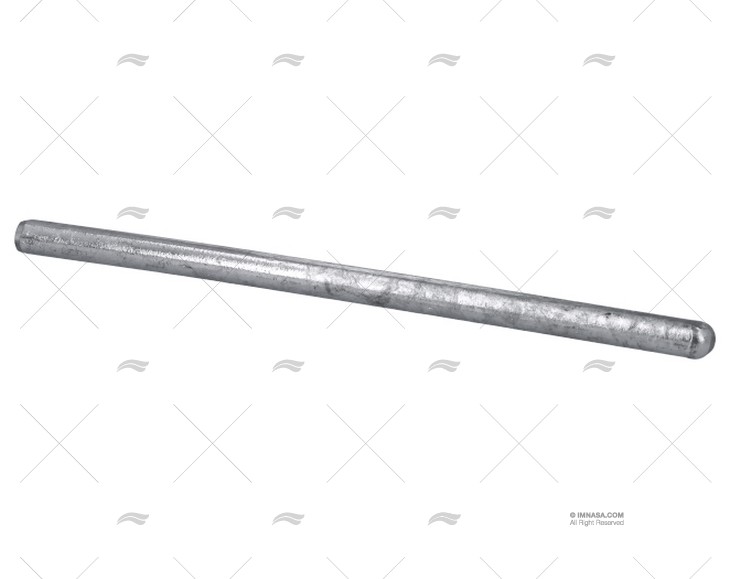 ÂNODO ZINCO BARRA 12x250mm 0,190kg