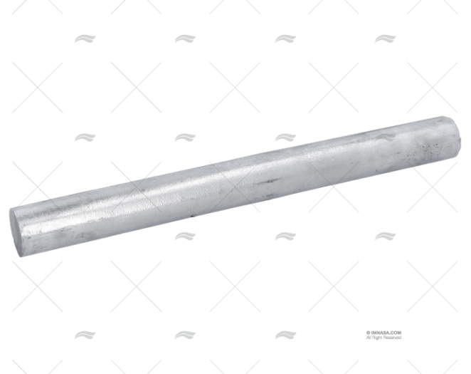 ANODO ZINCO BARRA  30x300mm 1,500kg ZINETI