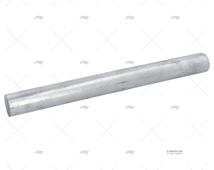 ANODO ZINCO BARRA  30x300mm 1,500kg ZINETI