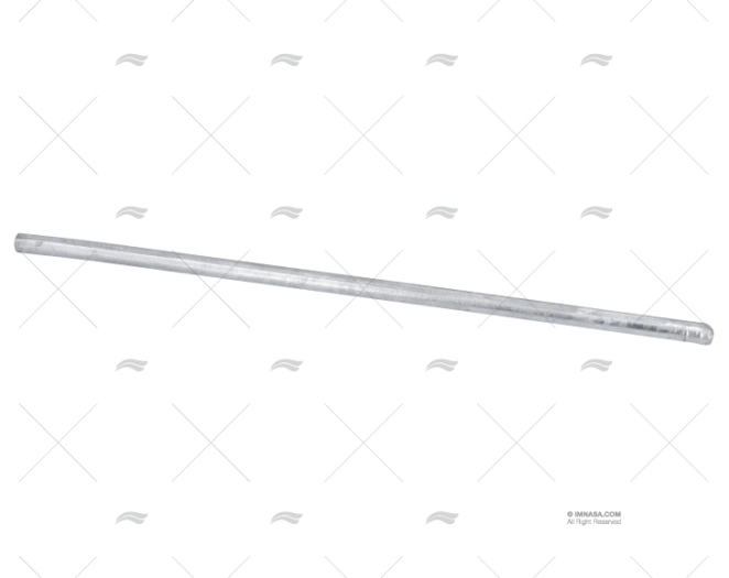 ANODO ZINCO BARRA  12x400mm 0,330kg