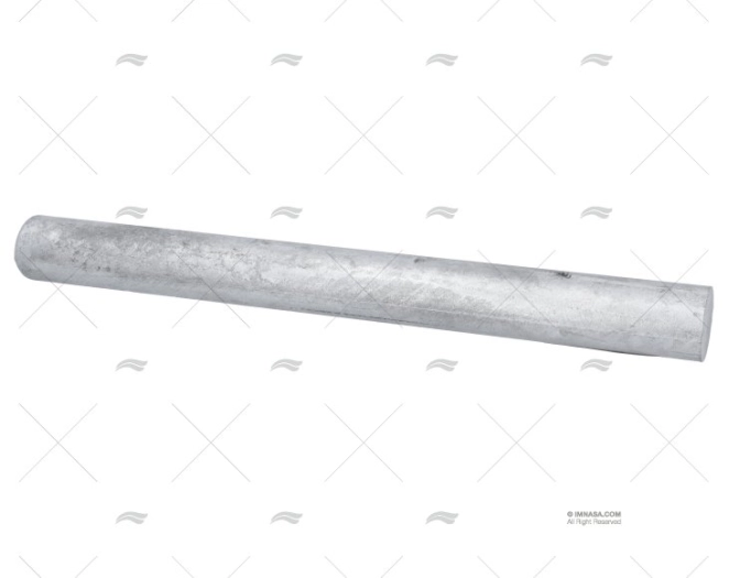 ANODO ZINCO BARRA  40x400mm 3,580kg