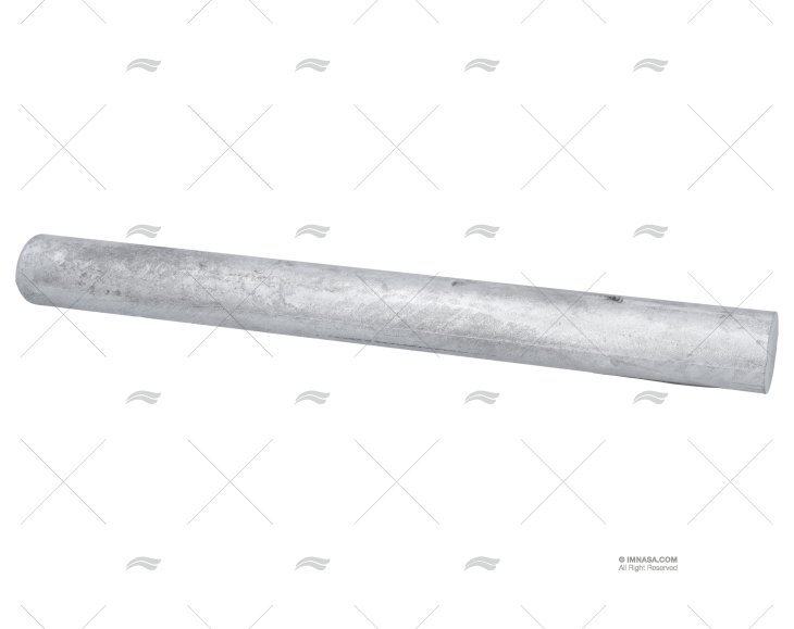 ANODO ZINCO BARRA  40x400mm 3,580kg