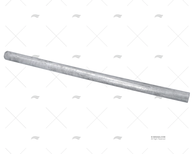 ANODO ZINCO BARRA  20x400mm 0,900kg GUARDIAN