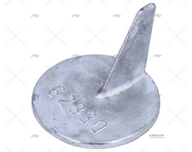 ÂNODO ZINCO INTRABORDA HÉLICE INOX 7/16"W