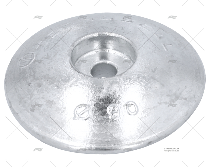 ANODO ZINCO TIMONE  90MM PESANTE TECNOSEAL