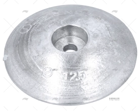 ÂNODO ZINCO LEME 125mm PESADO TECNOSEAL