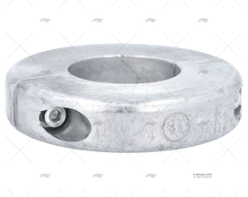 ÂNODO ZINCO ANEL  40mm PLANO