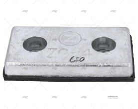 ANODO ZINCO LAMIERA 200x100x30 ZINETI