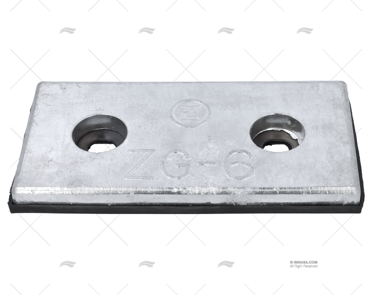 ANODO ZINCO CAUCCIÙ GOMMA 5,9kg ZINETI