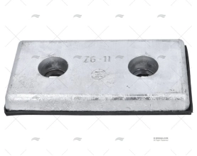 ANODO ZINCO PIASTRA 8,9kg ZINETI