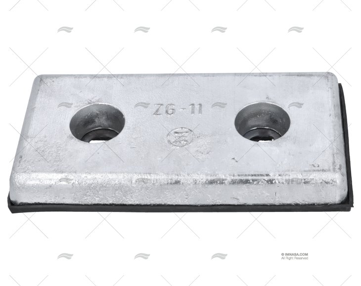 ANODO ZINCO PIASTRA 8,9kg ZINETI