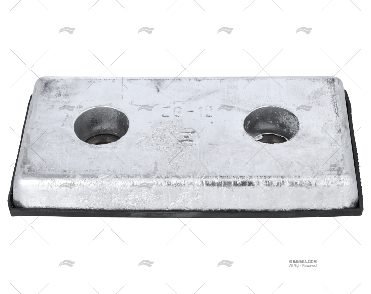 ANODO ZINCO PIASTRA 9,5kg ZINETI