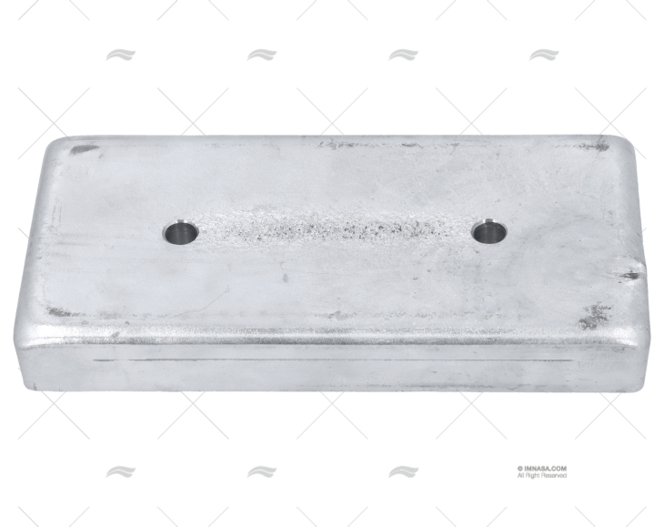 ÂNODO ZINCO CHAPA 200x100x23