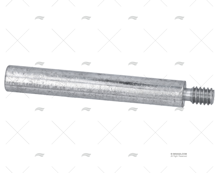 ÂNODO ZINCO CATERP. 60X9mm 1/4" ZINETI