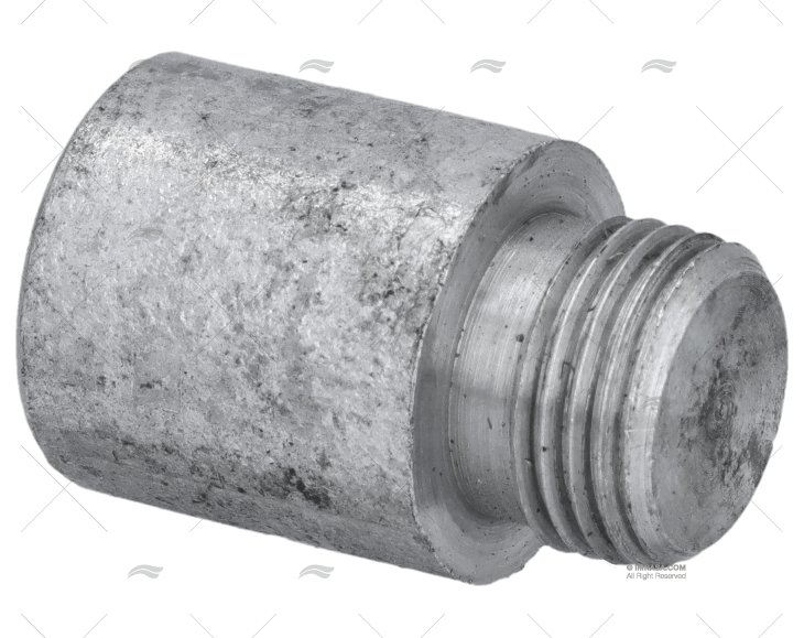 ANODO ZINCO CATERPILLAR. 21X20mm 5/8" ZINETI