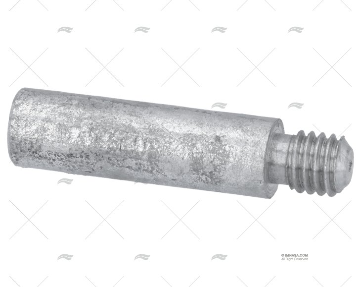 ANODO IN ZINCO CATERP. 36X12mm 3/8" ZINETI