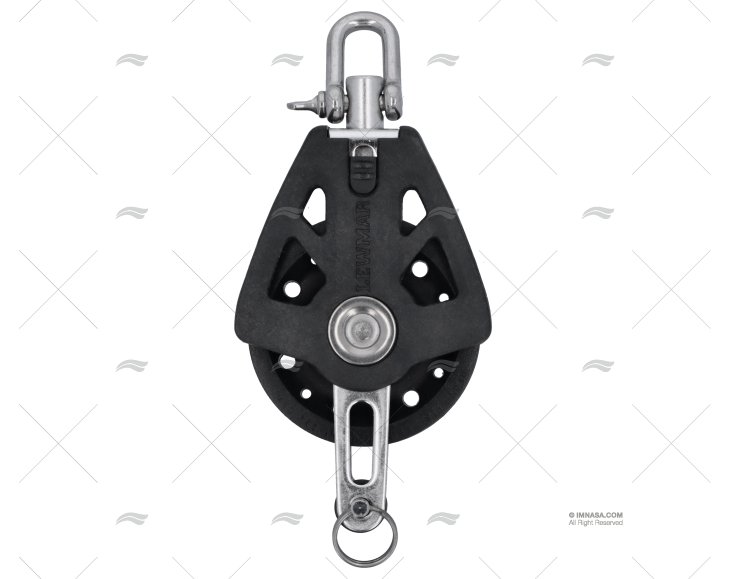 POLIA SYNCHRO T/50 SIMP.C/ARRA.MAX.10 BK LEWMAR