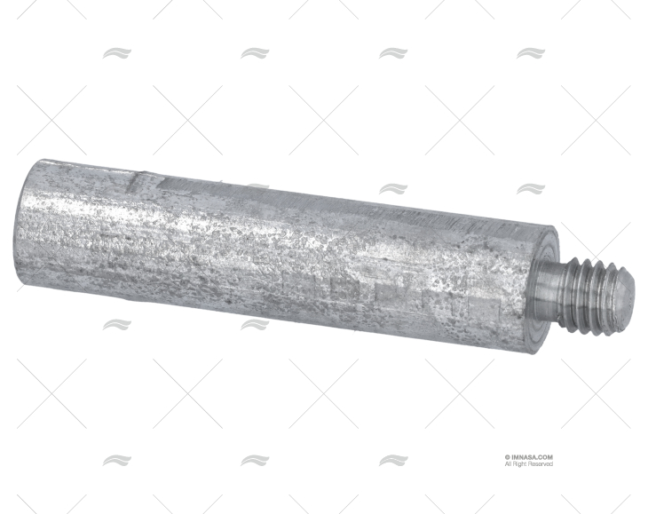 ÂNODO ZINCO CATERP. 16x77mm 3/8"W ZINETI