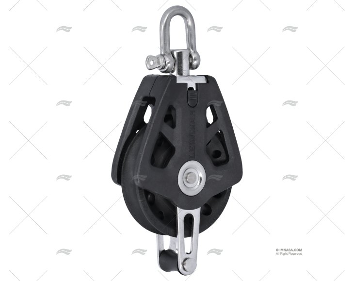 POLIA SYNCHRO T/72 SIMP. C/FIXAÇÃO PRETA LEWMAR