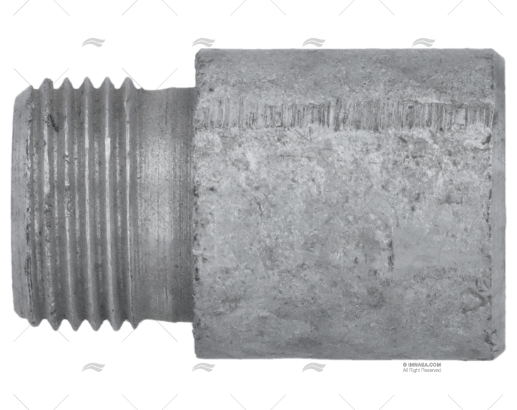 ÂNODO ZINCO CATERP. 20x32mm 3/8"G ZINETI