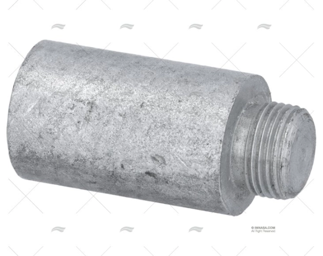 ANODO ZINCO CATERP. 25x50mm 3/8"G ZINETI