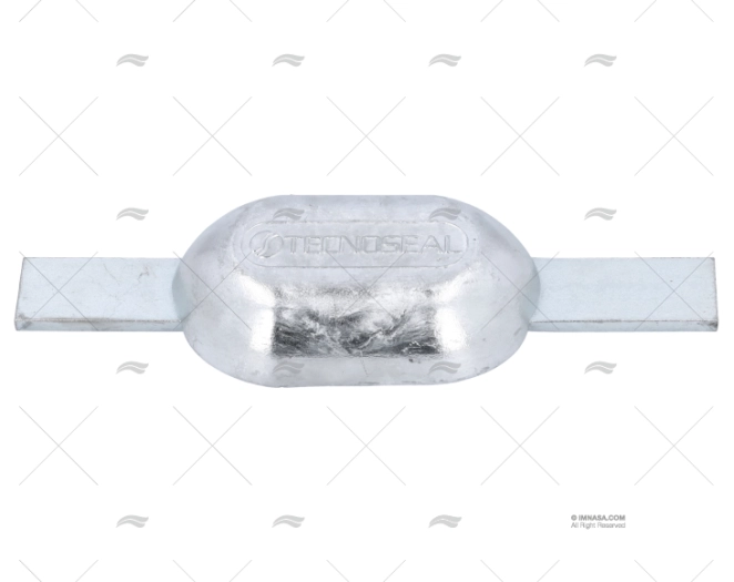 ÂNODO ZINCO PLACA 1 Kg  SOLDAR TECNOSEAL