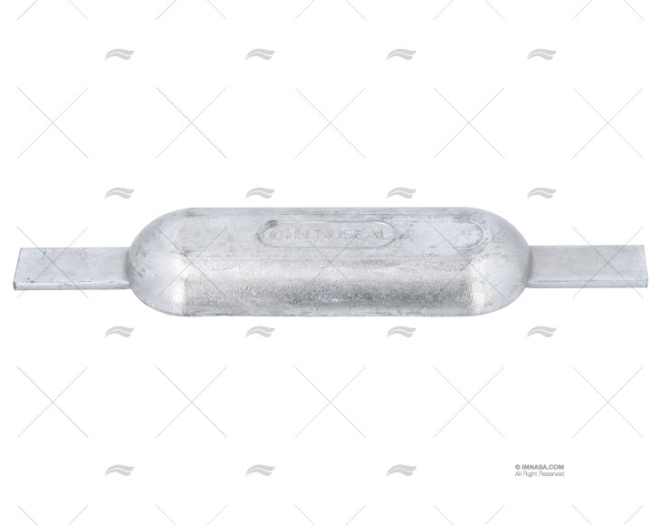 ANODO ZINCO PIASTRA 1,8kg SALDARE TECNOSEAL