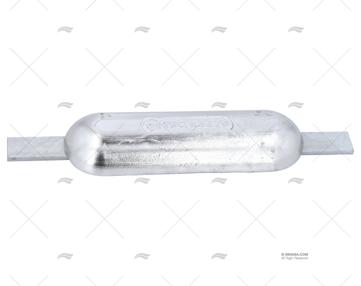 ANODO ZINCO PIASTRA 2,2kg DA SALDARE TECNOSEAL