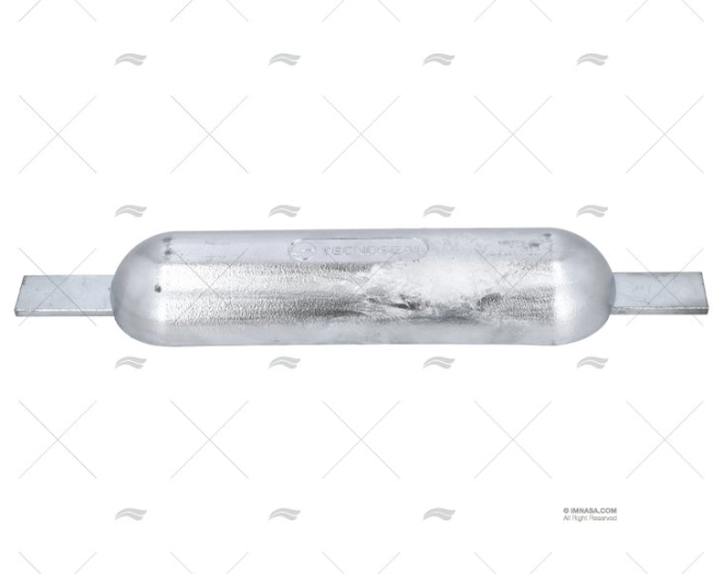 ÂNODO ZINCO PLACA 5 kg  SOLDAR TECNOSEAL