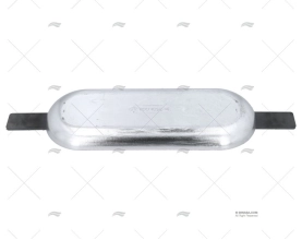 ÂNODO EM PLACA DE ZINCO 12,2kg PARA SOLDAR TECNOSEAL