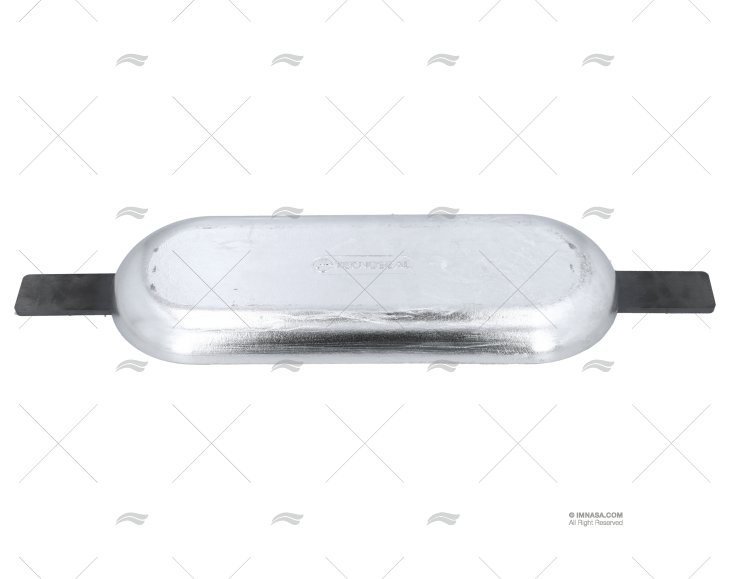 ÂNODO EM PLACA DE ZINCO 12,2kg PARA SOLDAR TECNOSEAL