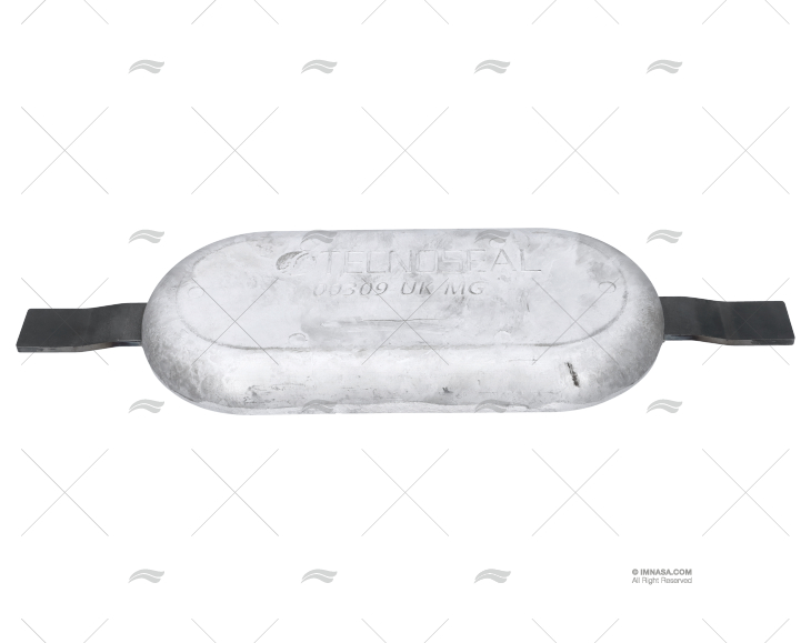 ANODO MAGNESIO PIASTRA 2,5kg SALDARE TECNOSEAL